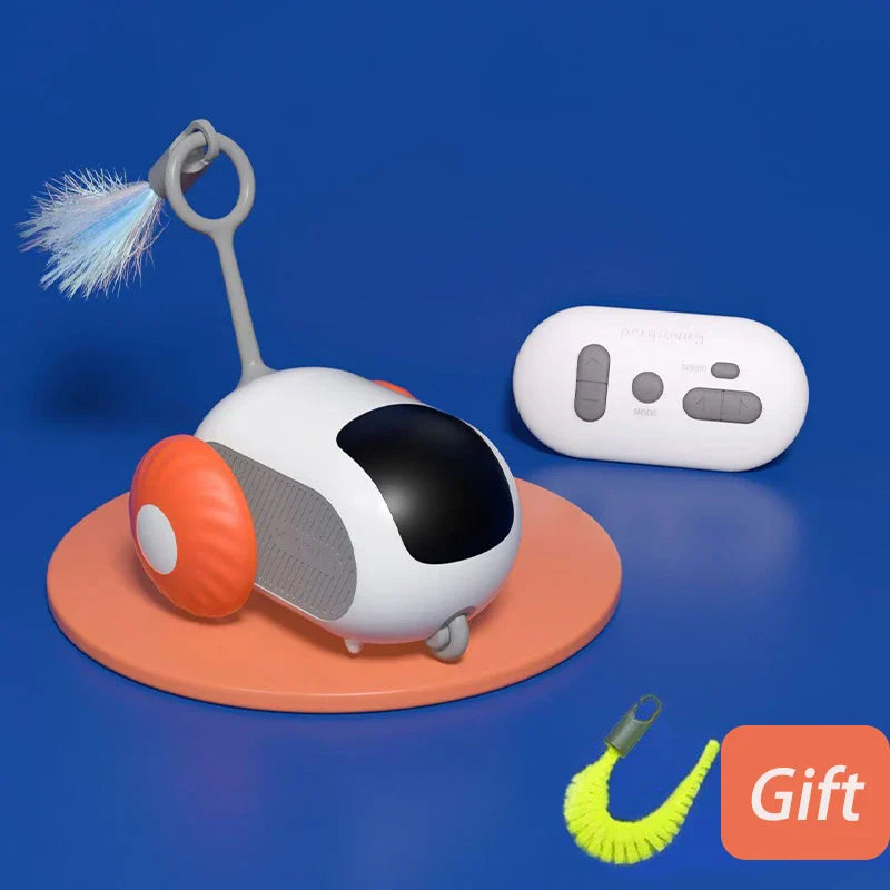 Smart Cat Toy Rechargeable Interactive Electric Car-8